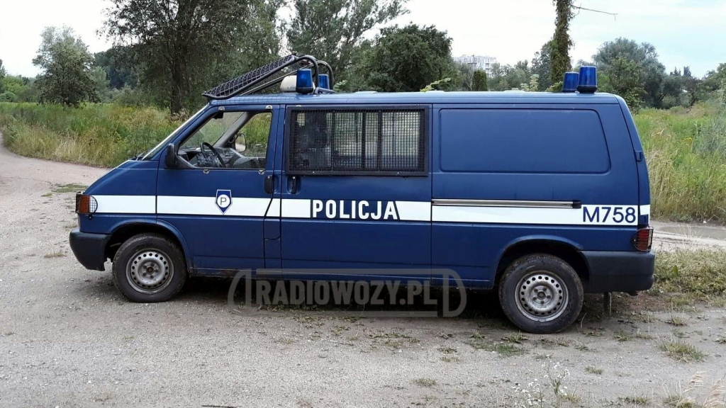 Radiowozy.pl VW Volkswagen Transporter T4 Policja